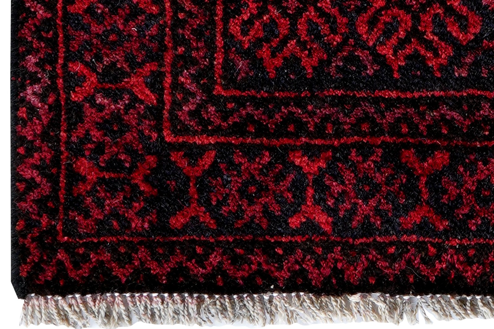 Belutch — Hand-knotted, 45x43 cm, Multicolor, 100% Virgin Wool | View 3