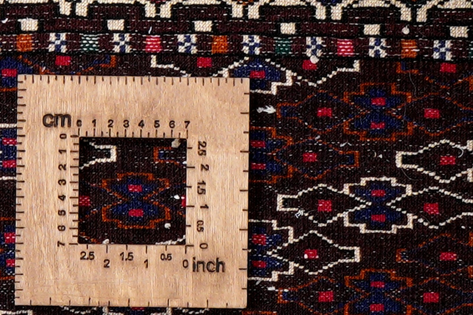 Turkman — Hand-knotted, 73x34 cm, Multicolor, 100% Virgin Wool | View 8