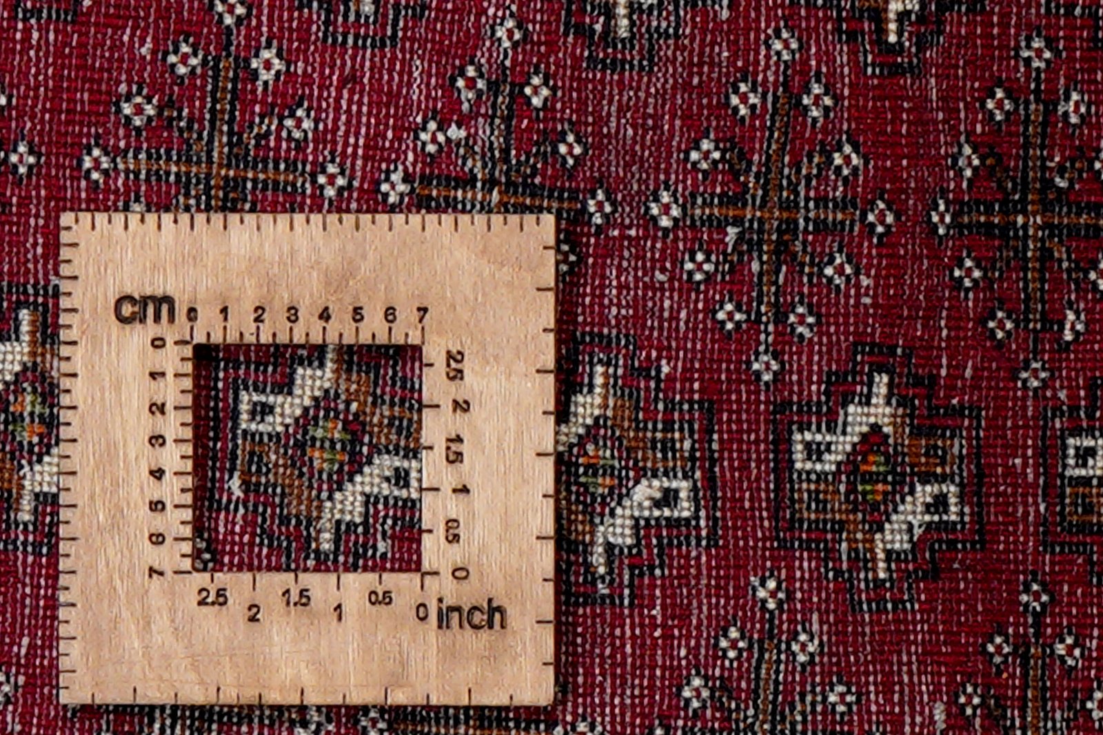 Belutch — Hand-knotted, 60x292 cm, Red, 100% Virgin Wool | View 8