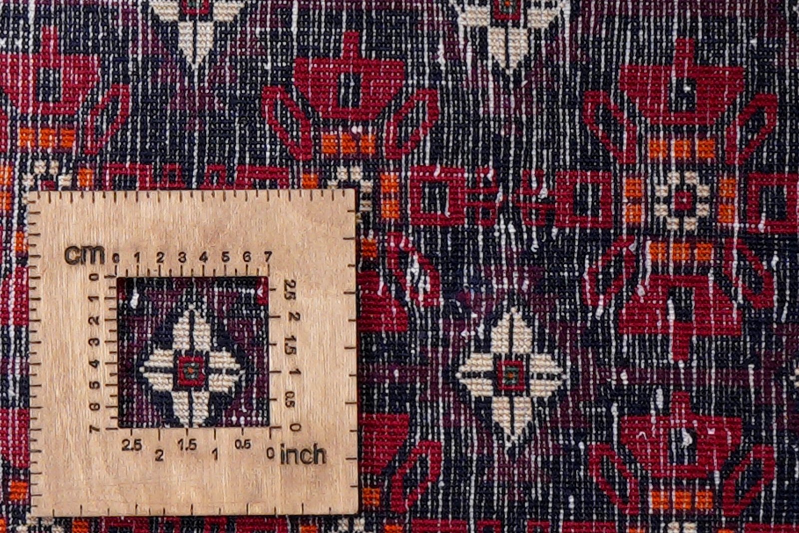 Belutch — Hand-knotted, 82x191 cm, Blue, 100% Virgin Wool | View 8