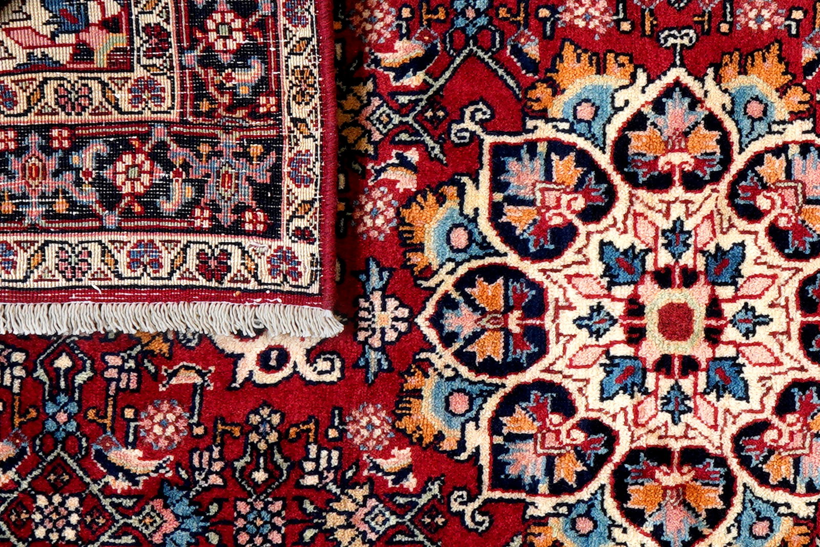 Bidjar Zandjan — Handgefertigt, 149x100 cm, Blau, 100% Virgin Wool | View 8