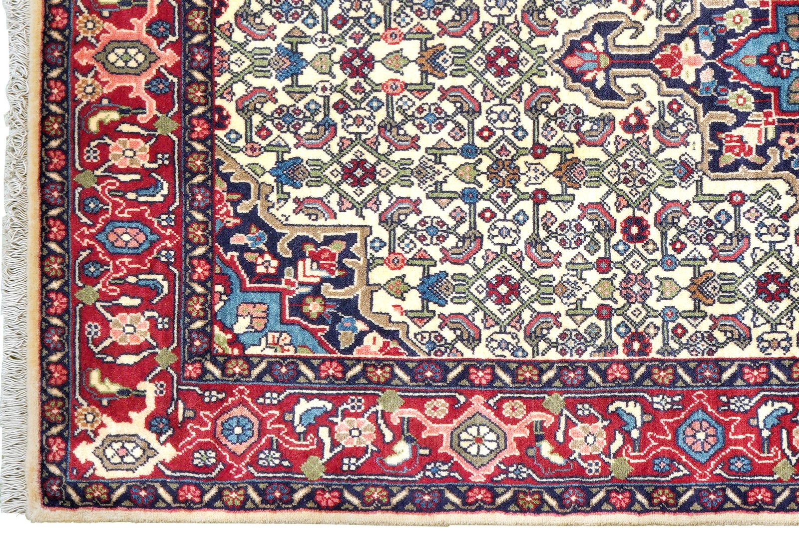Bidjar Zandjan — Hand-knotted, 101x171 cm, Beige, 100% Virgin Wool | View 3