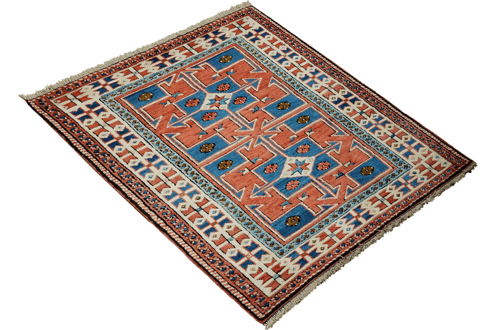 Kars — Hand-knotted, 85x118 cm, Multicolor, 100% Virgin Wool | View 4