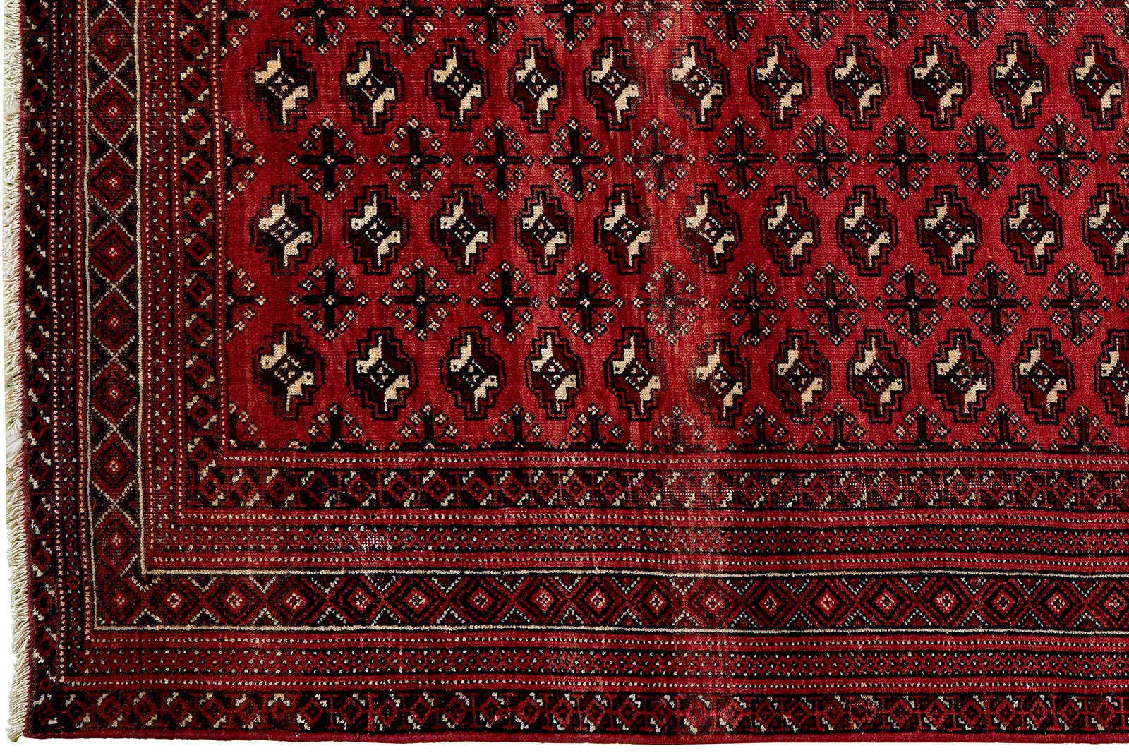 Heritage — Hand-knotted, 136x236 cm, Red, 100% Virgin Wool | View 3