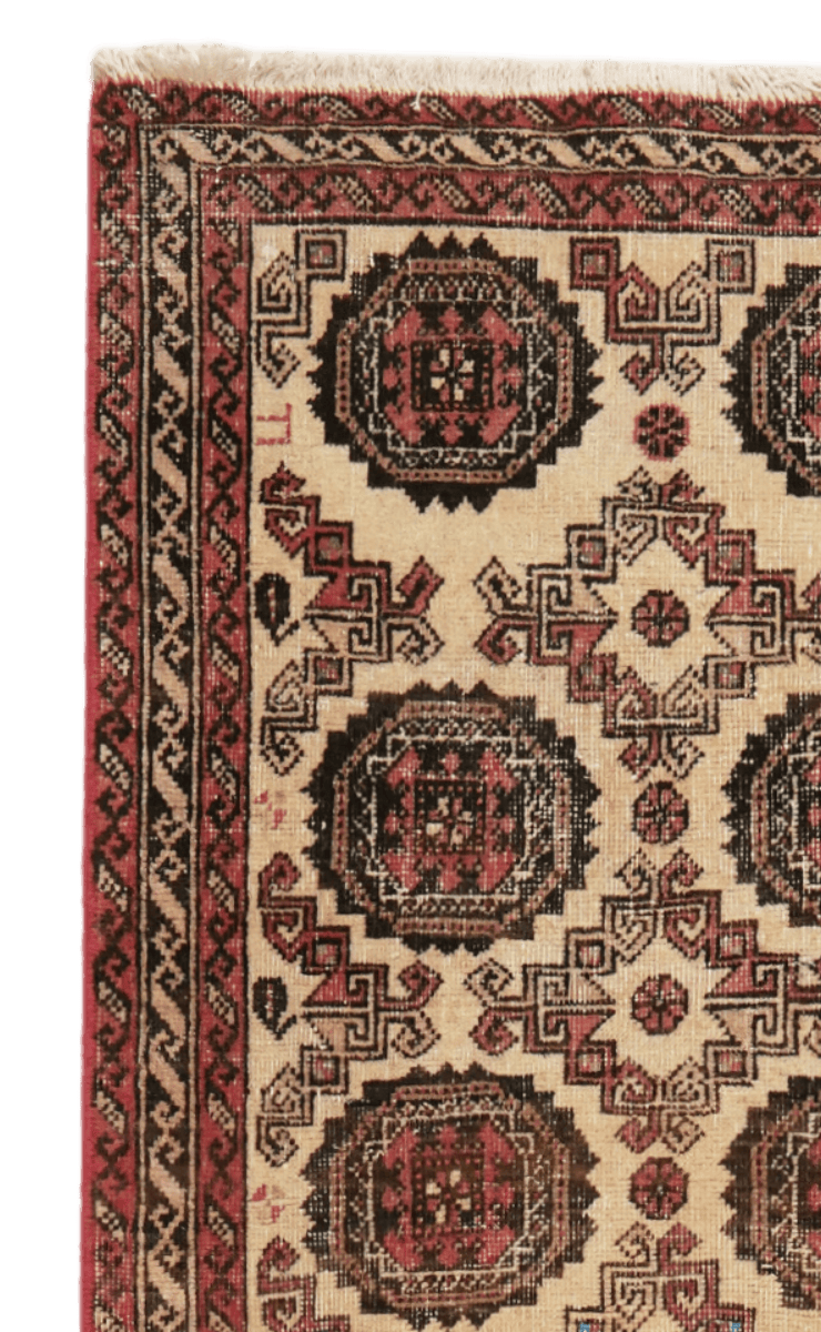 Heritage — Hand-knotted, 89x165 cm, Brown, 100% Virgin Wool | View 3