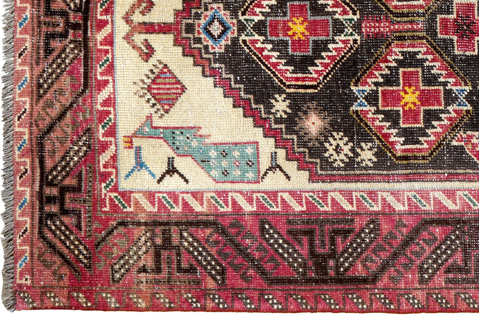 Heritage — Hand-knotted, 104x158 cm, Beige, 100% Virgin Wool | View 3