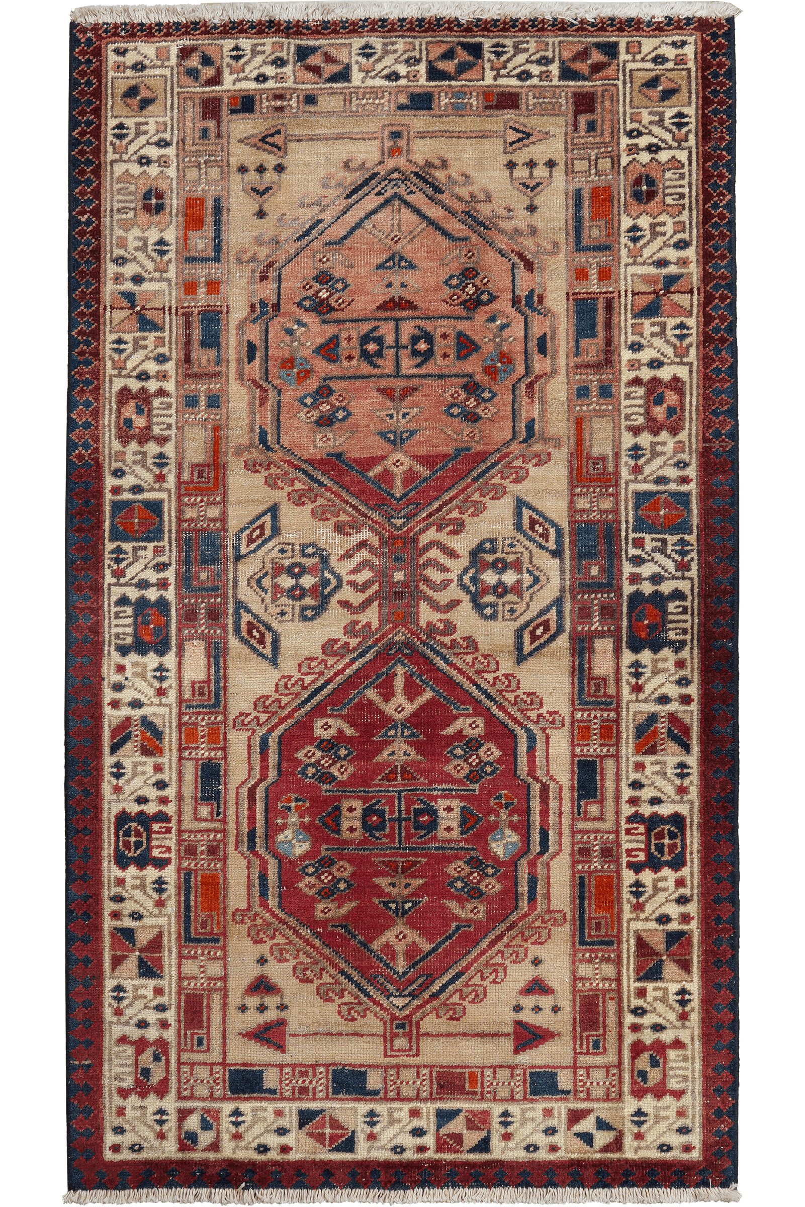Heritage — Hand-knotted, 96x168 cm, Brown, 100% Virgin Wool | Main view