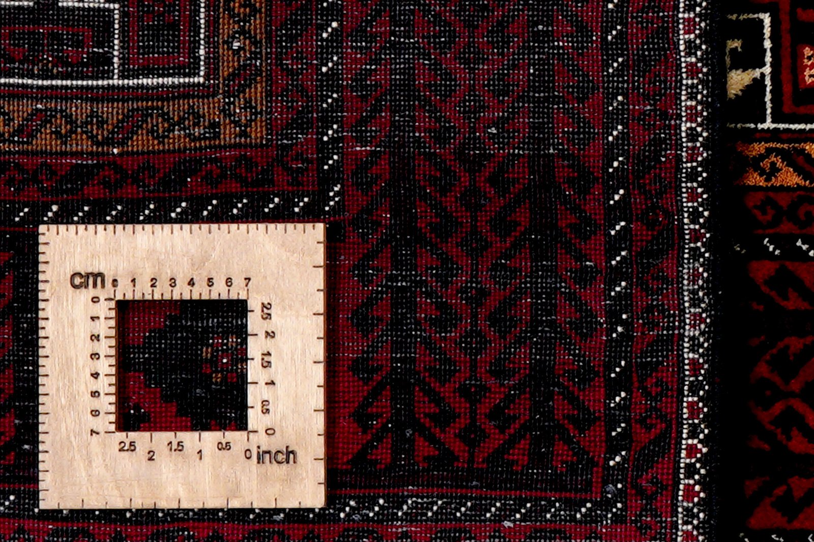 Belutch — Hand-knotted, 107x225 cm, Multicolor, 100% Virgin Wool | View 8