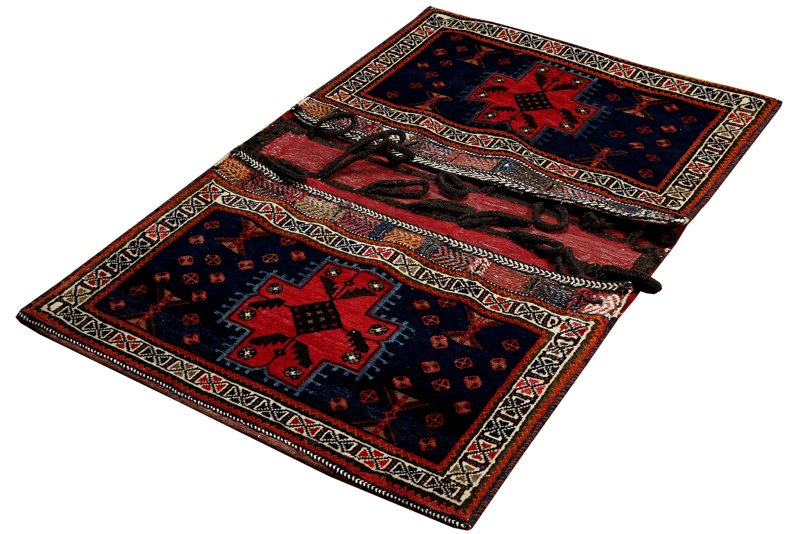 Khorjin — Handmade, 81x90 cm, Blue, 100% Virgin Wool | View 6