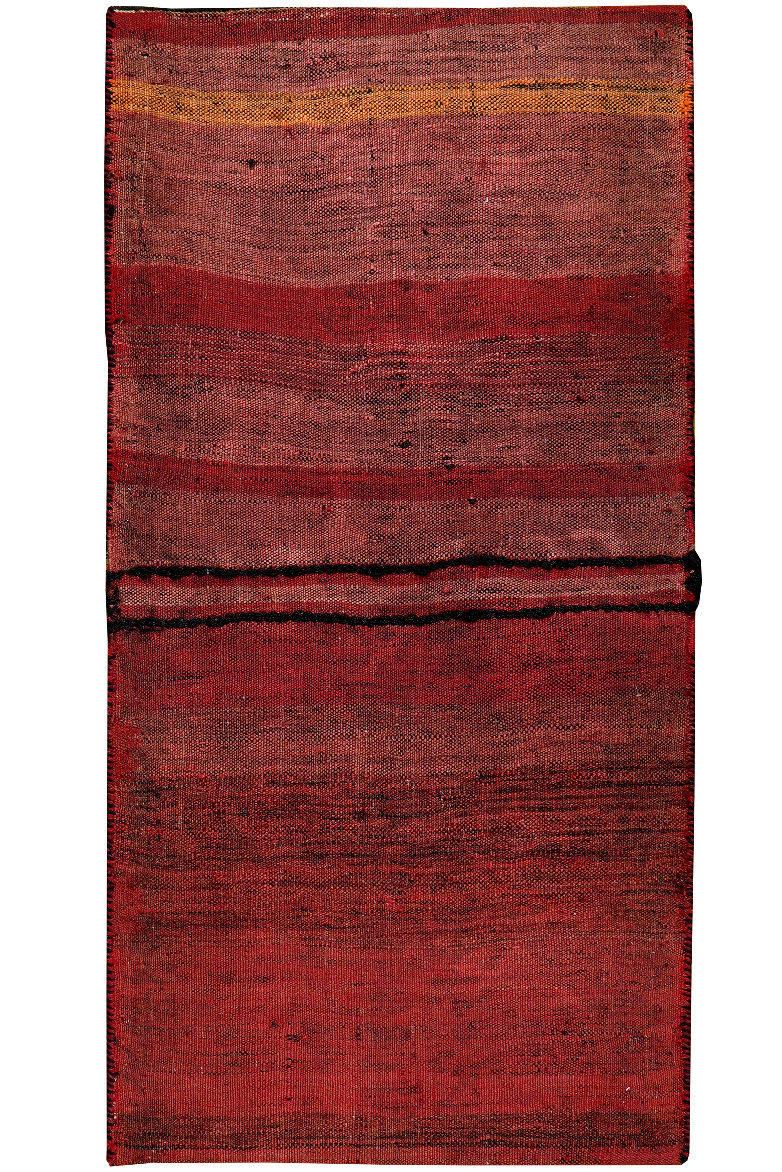 Khorjin — Handgefertigt, 94x56 cm, Beige, 100% Virgin Wool | Detail view