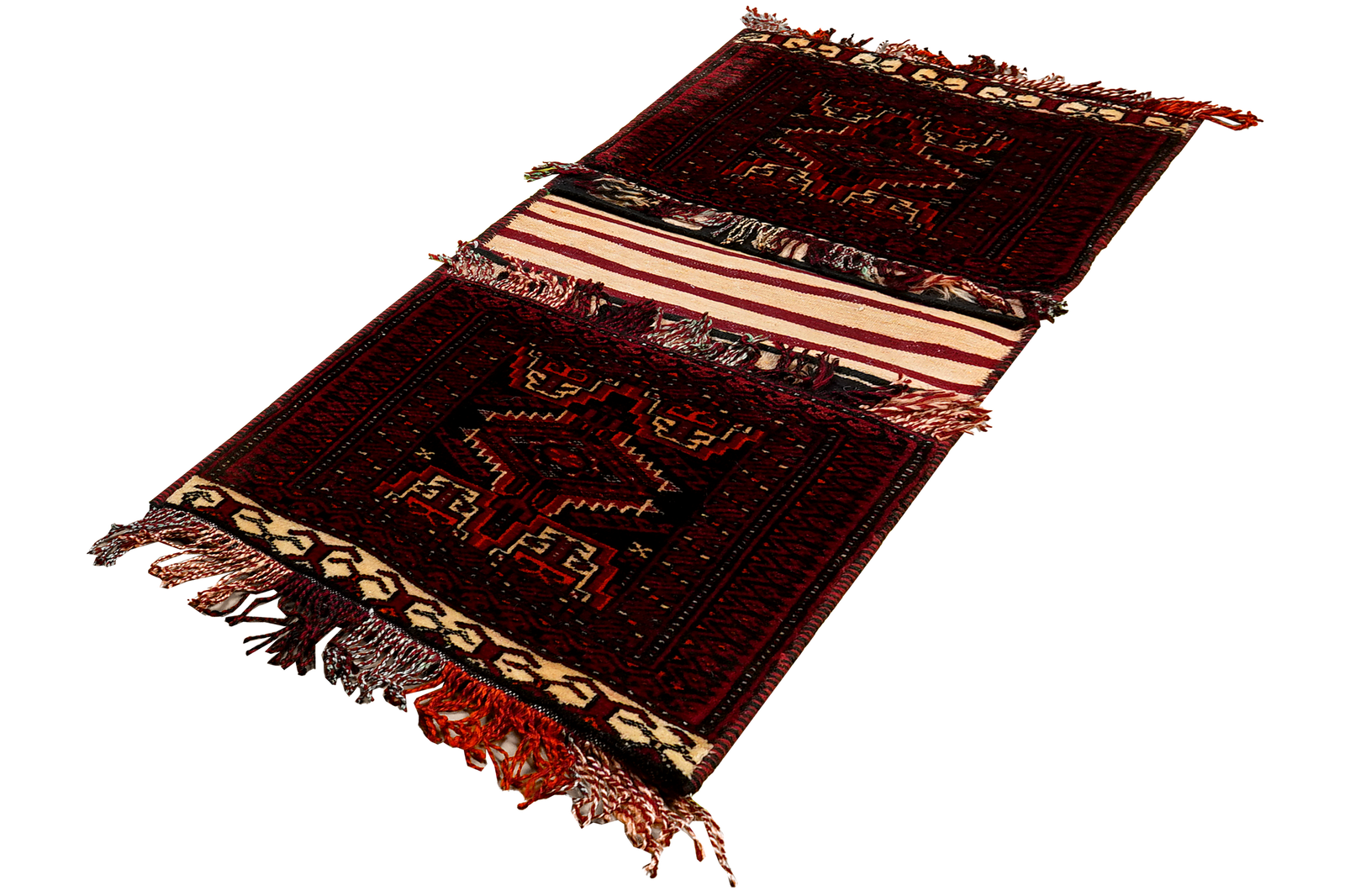 Khorjin — Handgefertigt, 89x48 cm, Rot, 100% Virgin Wool | View 5