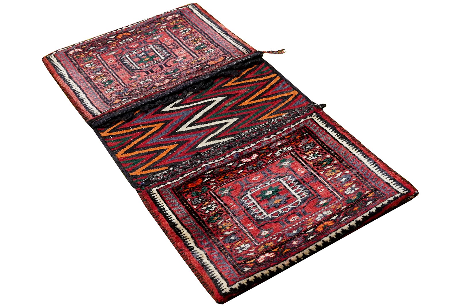 Khorjin — Handmade, 40x74 cm, Red, 100% Virgin Wool | View 5