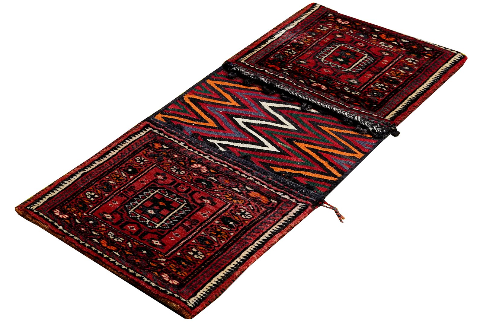 Khorjin — Handmade, 40x74 cm, Red, 100% Virgin Wool | View 6