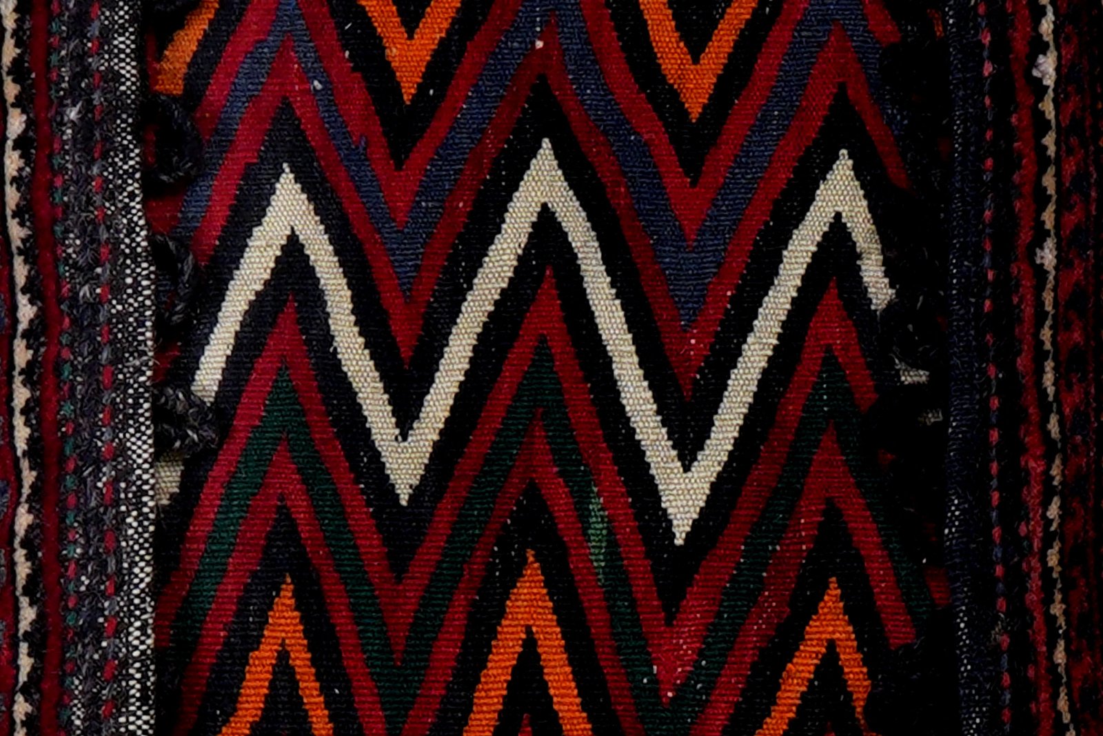 Khorjin — Handmade, 40x74 cm, Red, 100% Virgin Wool | View 7