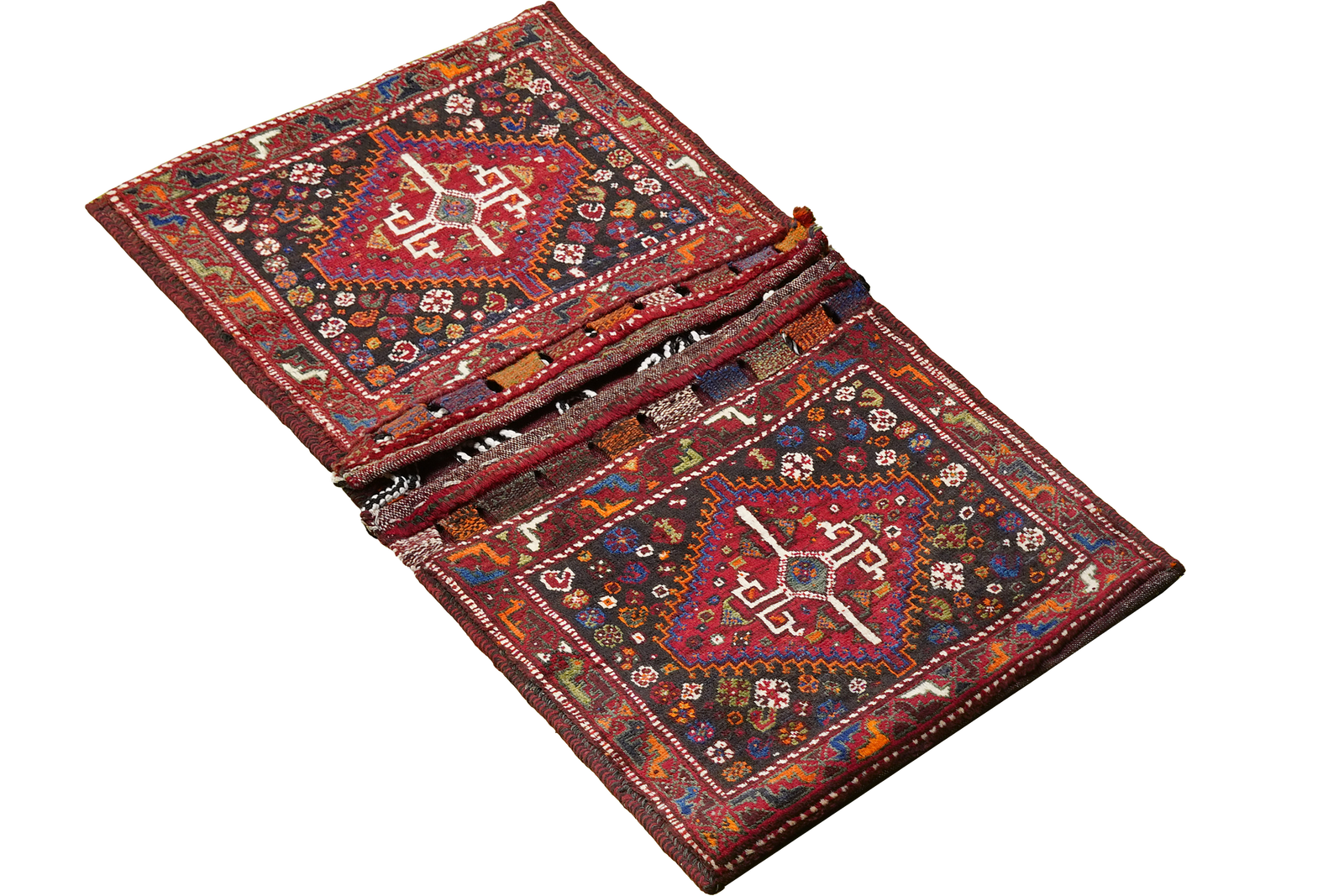 Khorjin — Handgefertigt, 117x65 cm, Rot, 100% Virgin Wool | View 4