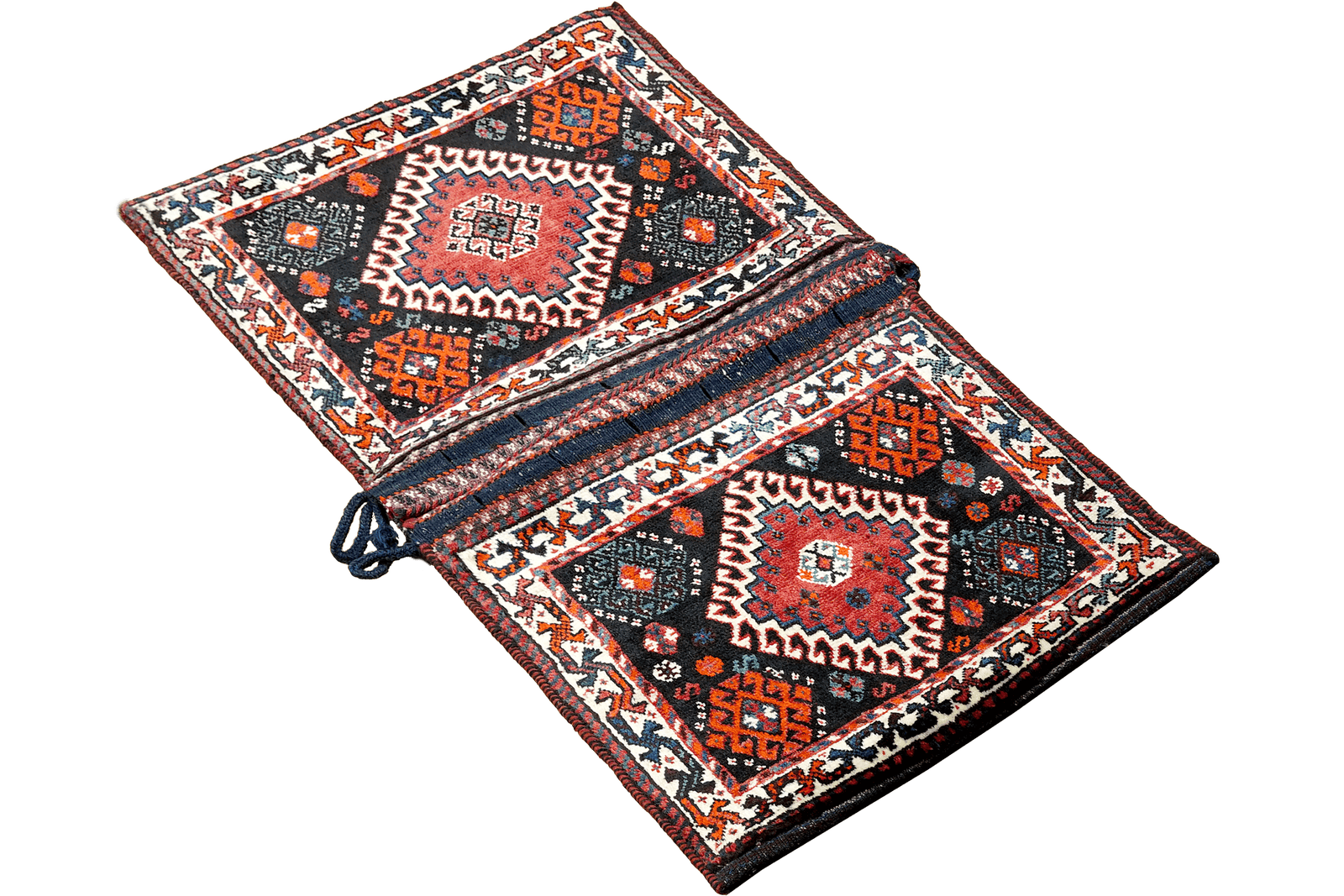 Khorjin — Handmade, 63x111 cm, Blue, 100% Virgin Wool | View 5