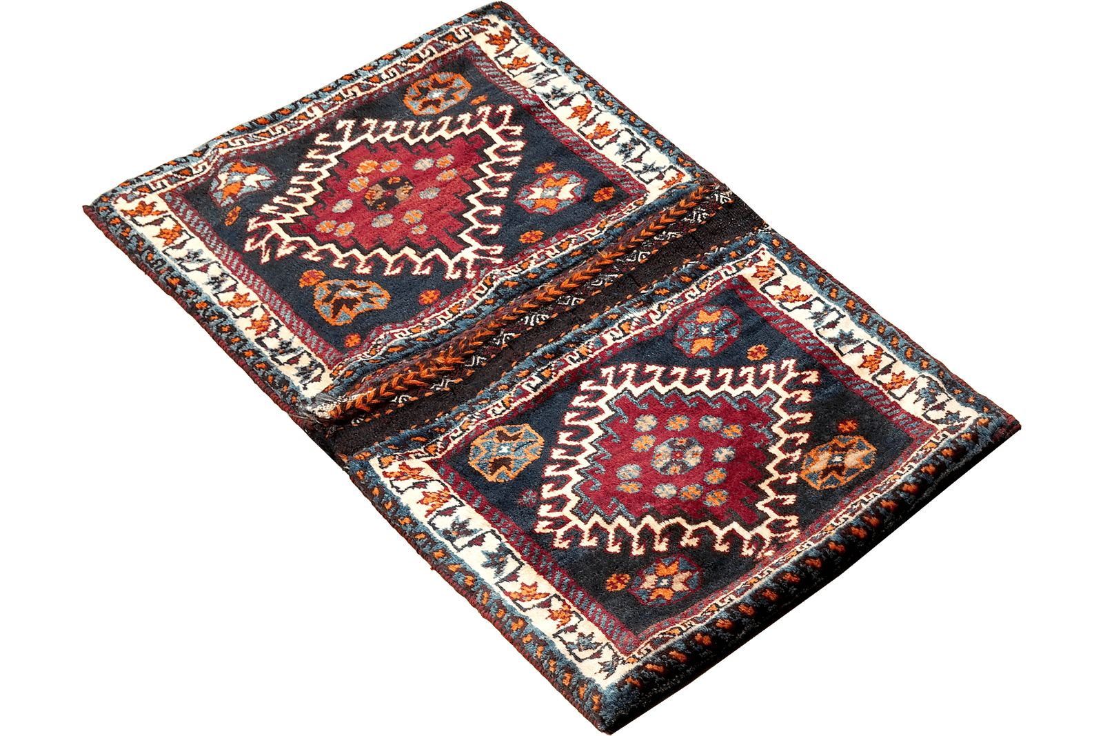Khorjin — Handmade, 64x100 cm, Blue, 100% Virgin Wool | View 5