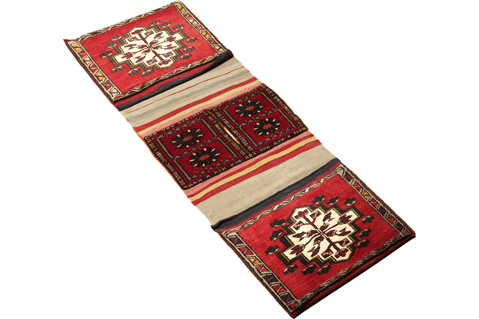 Khorjin — Handmade, 53x123 cm, Red, 100% Virgin Wool | View 5