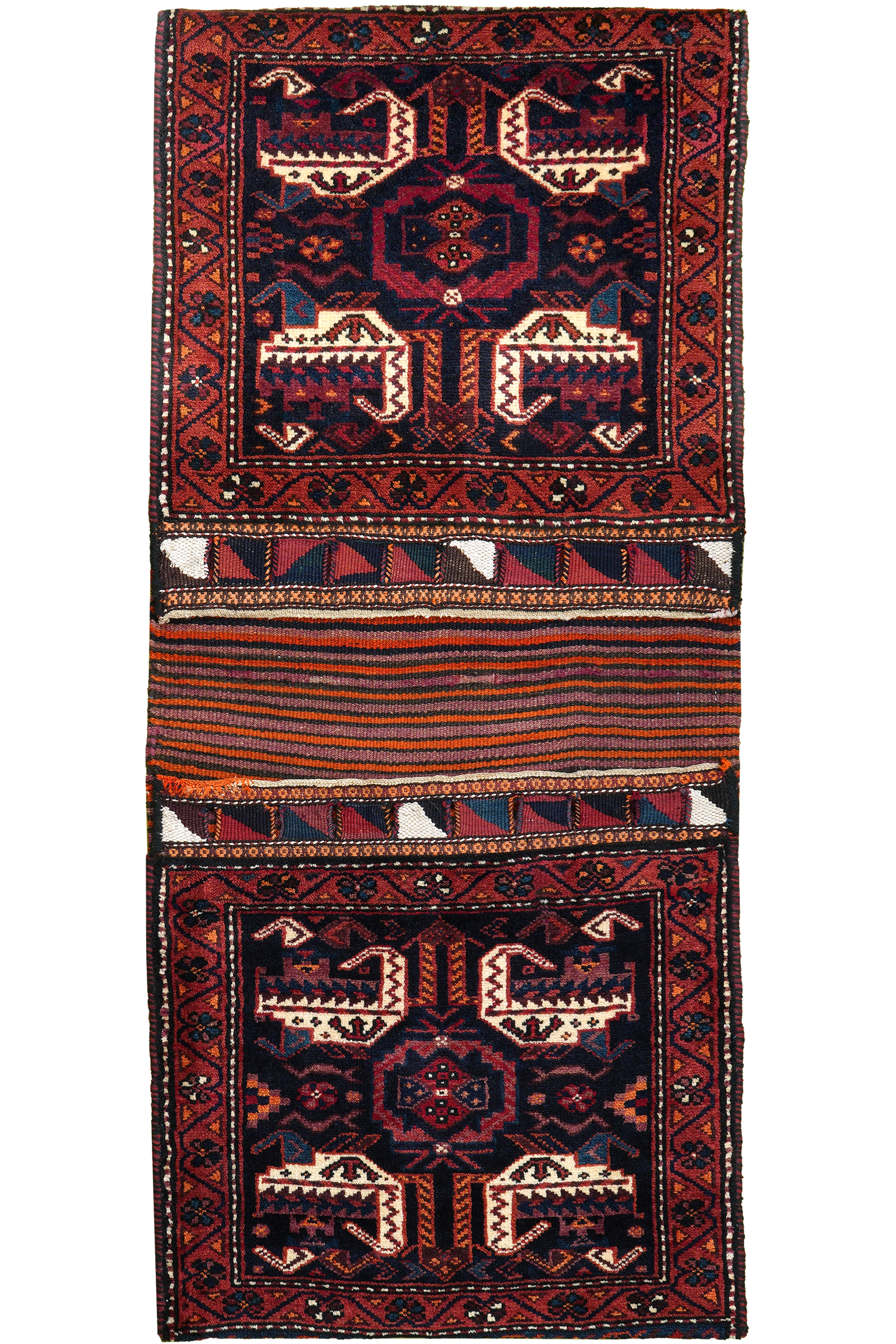 Khorjin — Handgefertigt, 115x68 cm, Rot, 100% Virgin Wool | Main view