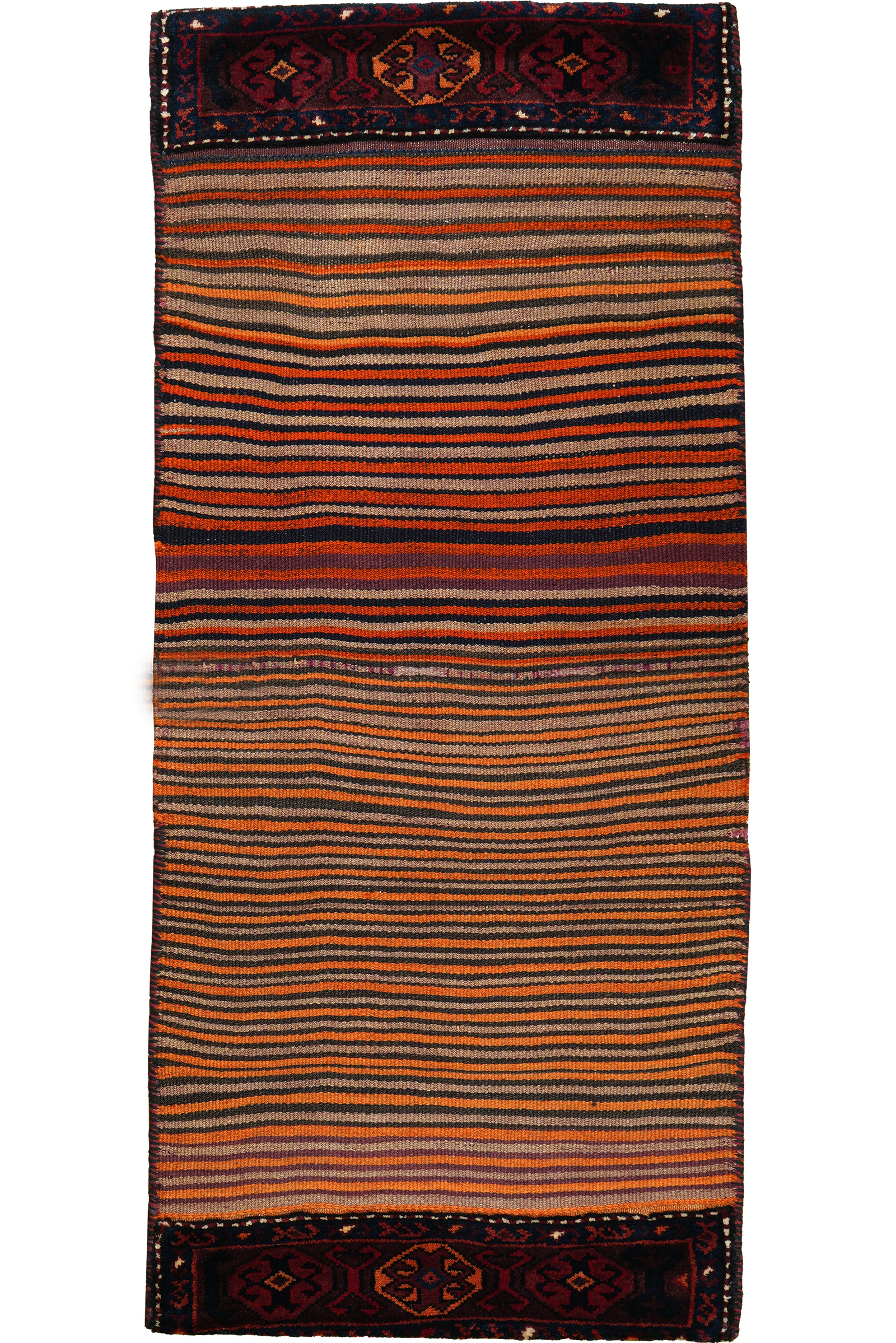 Khorjin — Handgefertigt, 115x68 cm, Rot, 100% Virgin Wool | Detail view