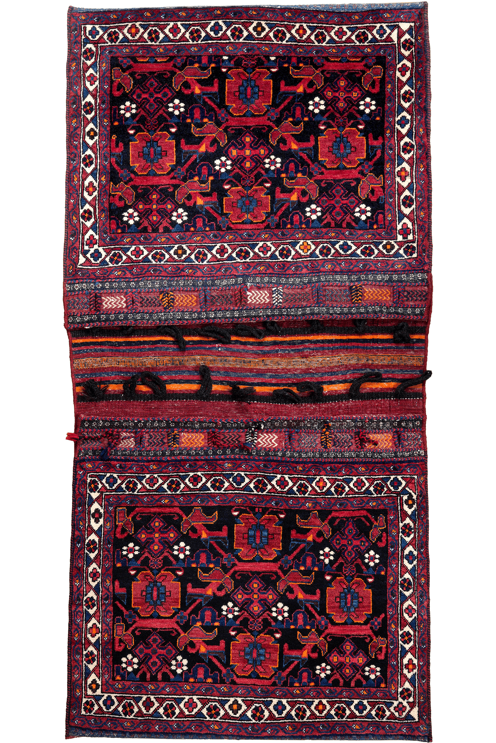 Khorjin — Handmade, 89x141 cm, Blue, 100% Virgin Wool | Main view