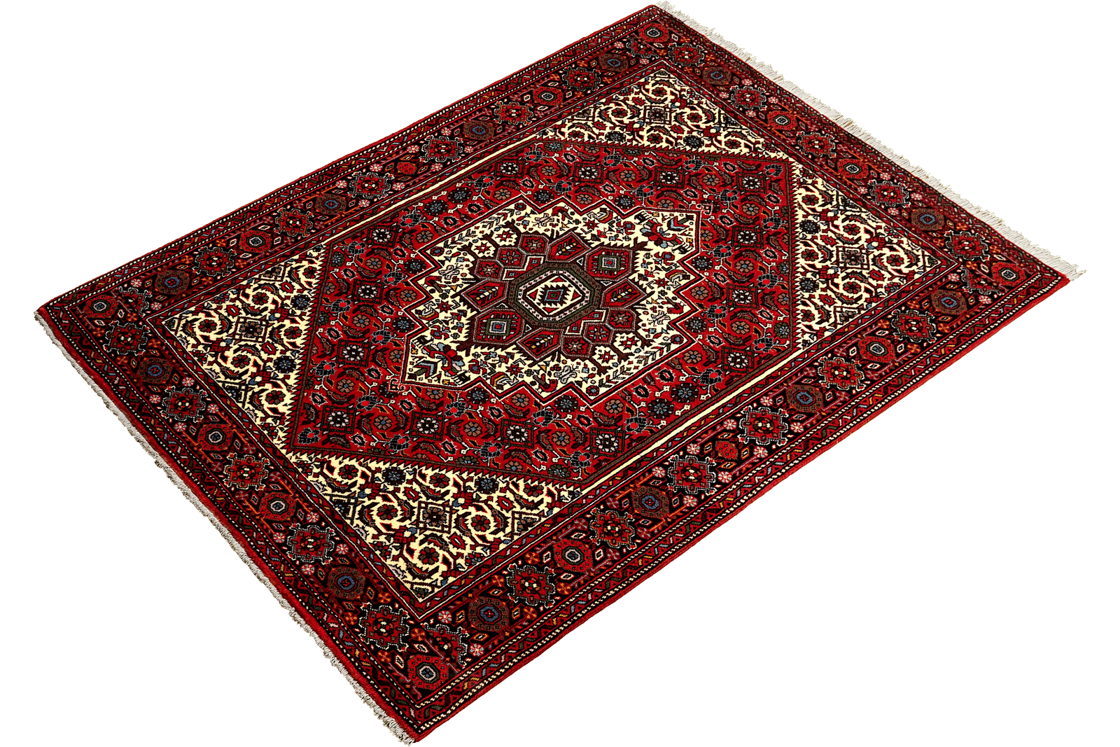 Goltuk — Hand-knotted, 99x147 cm, Red, 100% Virgin Wool | View 5