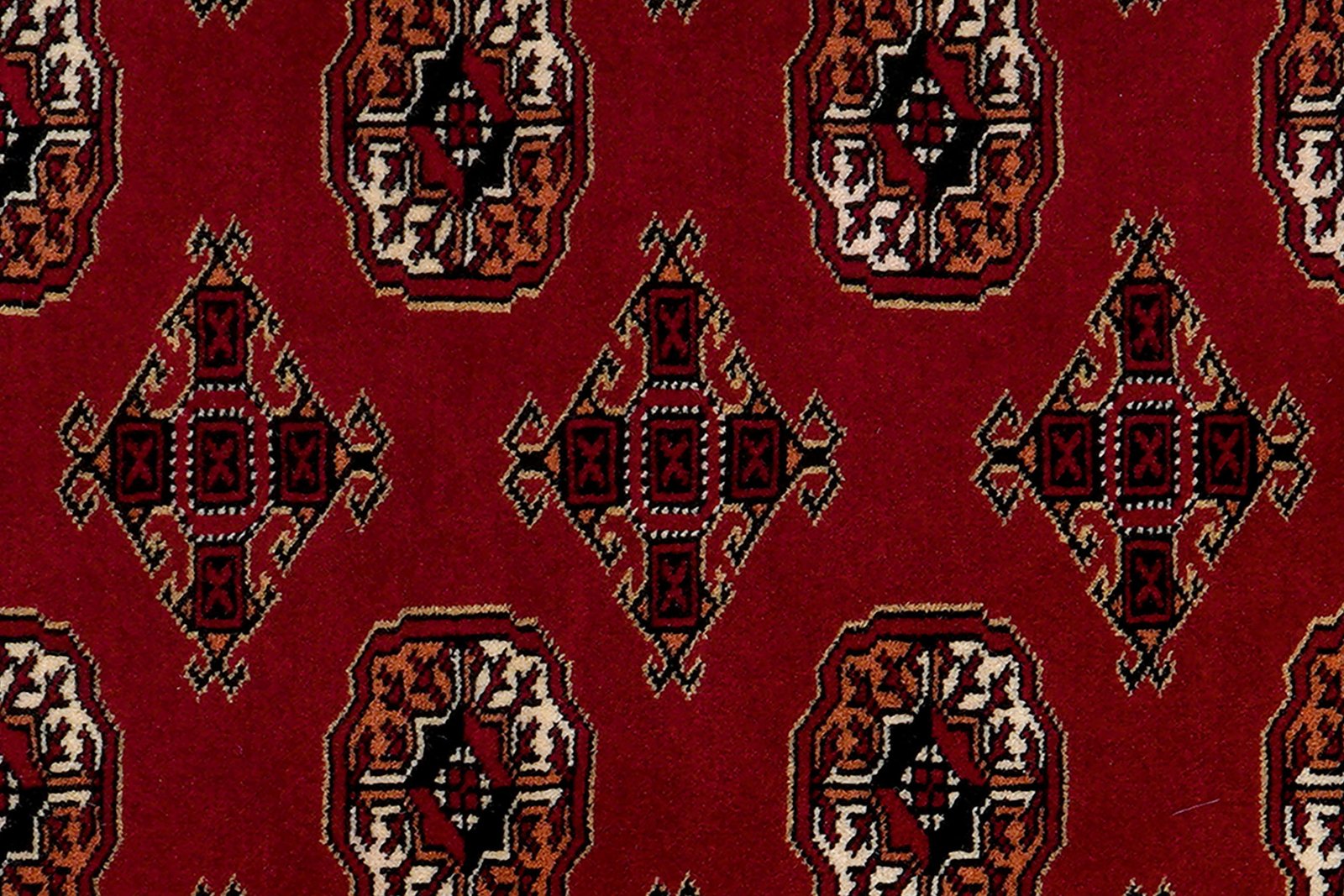 Turkman — Hand-knotted, 99x147 cm, Red, 100% Virgin Wool | View 6