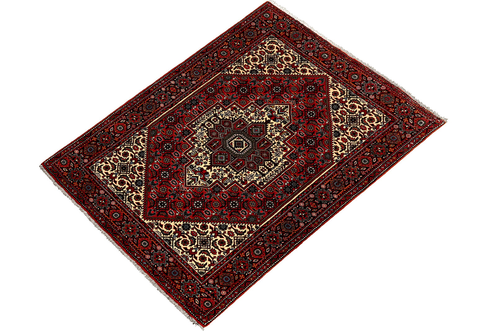 Goltuk — Hand-knotted, 98x147 cm, Red, 100% Virgin Wool | View 5