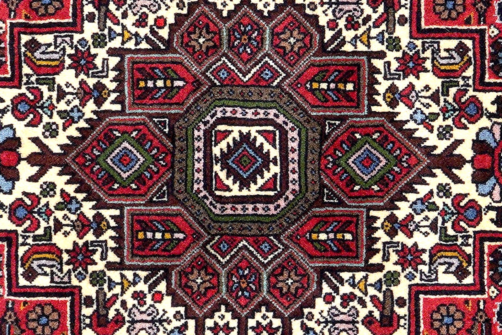 Goltuk — Hand-knotted, 98x147 cm, Red, 100% Virgin Wool | View 6