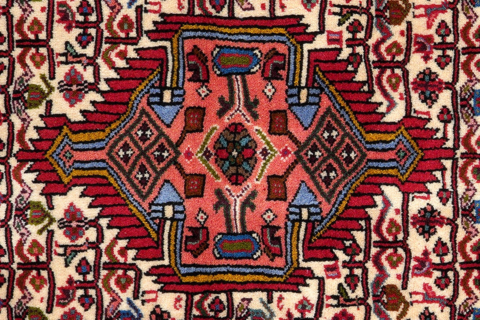 Assadabad — Hand-knotted, 85x289 cm, Multicolor, 100% Virgin Wool | View 6