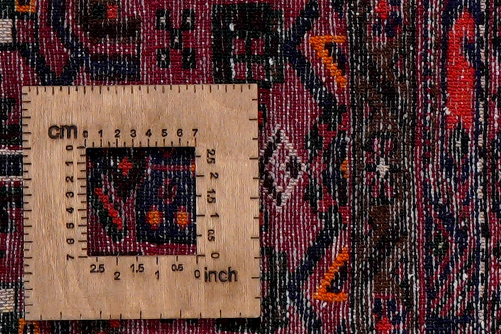 Khamseh — Hand-knotted, 125x203 cm, Blue, 100% Virgin Wool | View 8