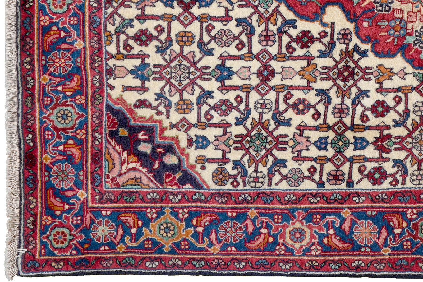 Bidjar Zandjan — Hand-knotted, 109x160 cm, Beige, 100% Virgin Wool | View 3