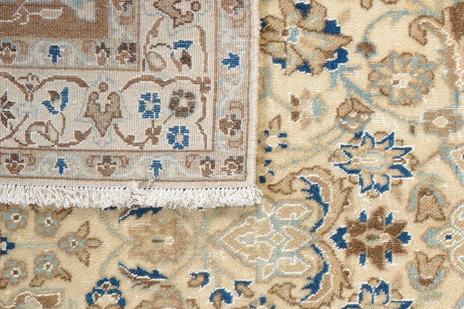 Heritage Saber — Handgefertigt, 198x122 cm, Beige, 100% Virgin Wool | View 8