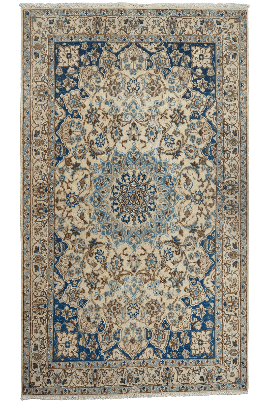 Heritage — Hand-knotted, 117x198 cm, Beige, 100% Virgin Wool | Main view