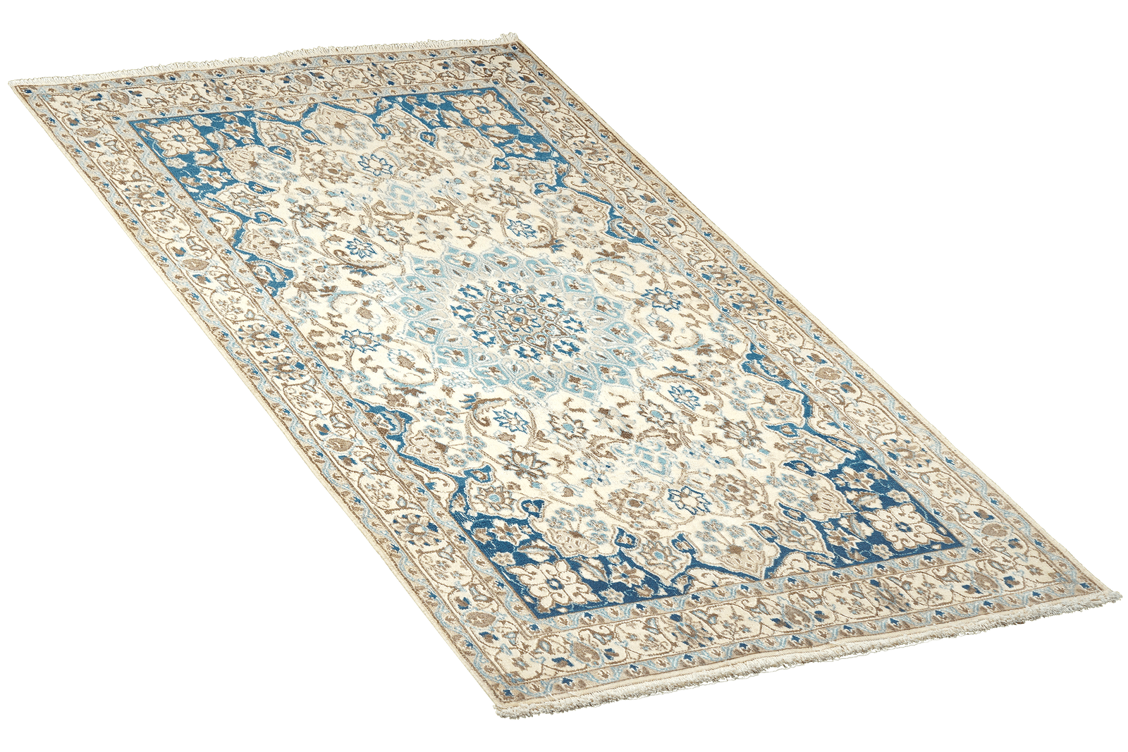 Heritage — Hand-knotted, 117x198 cm, Beige, 100% Virgin Wool | View 4
