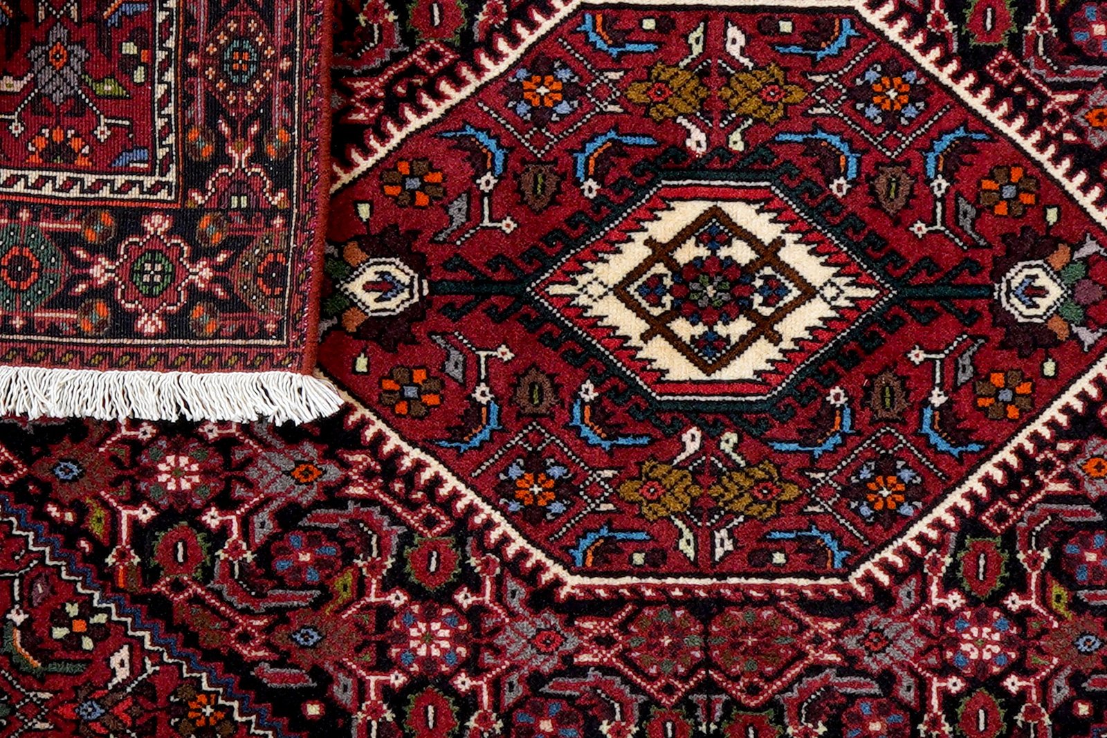 Goltuk — Hand-knotted, 77x127 cm, Blue, 100% Virgin Wool | View 7