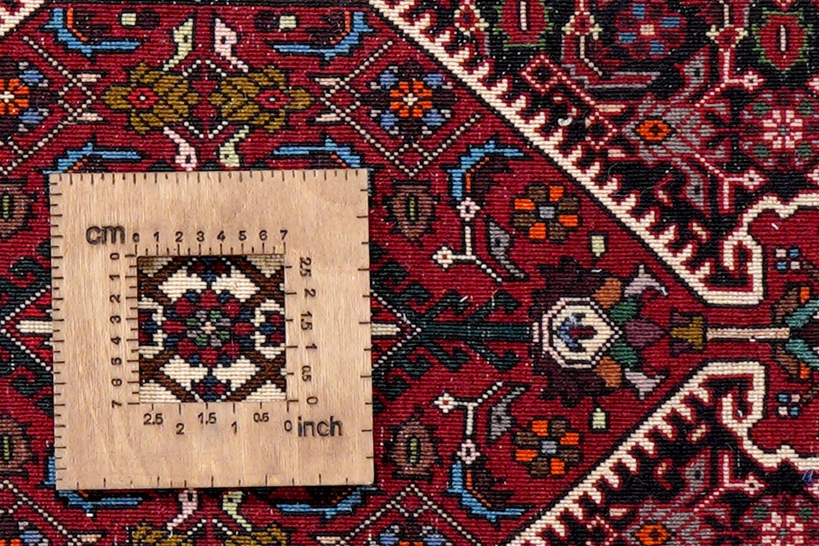 Goltuk — Hand-knotted, 77x127 cm, Blue, 100% Virgin Wool | View 8