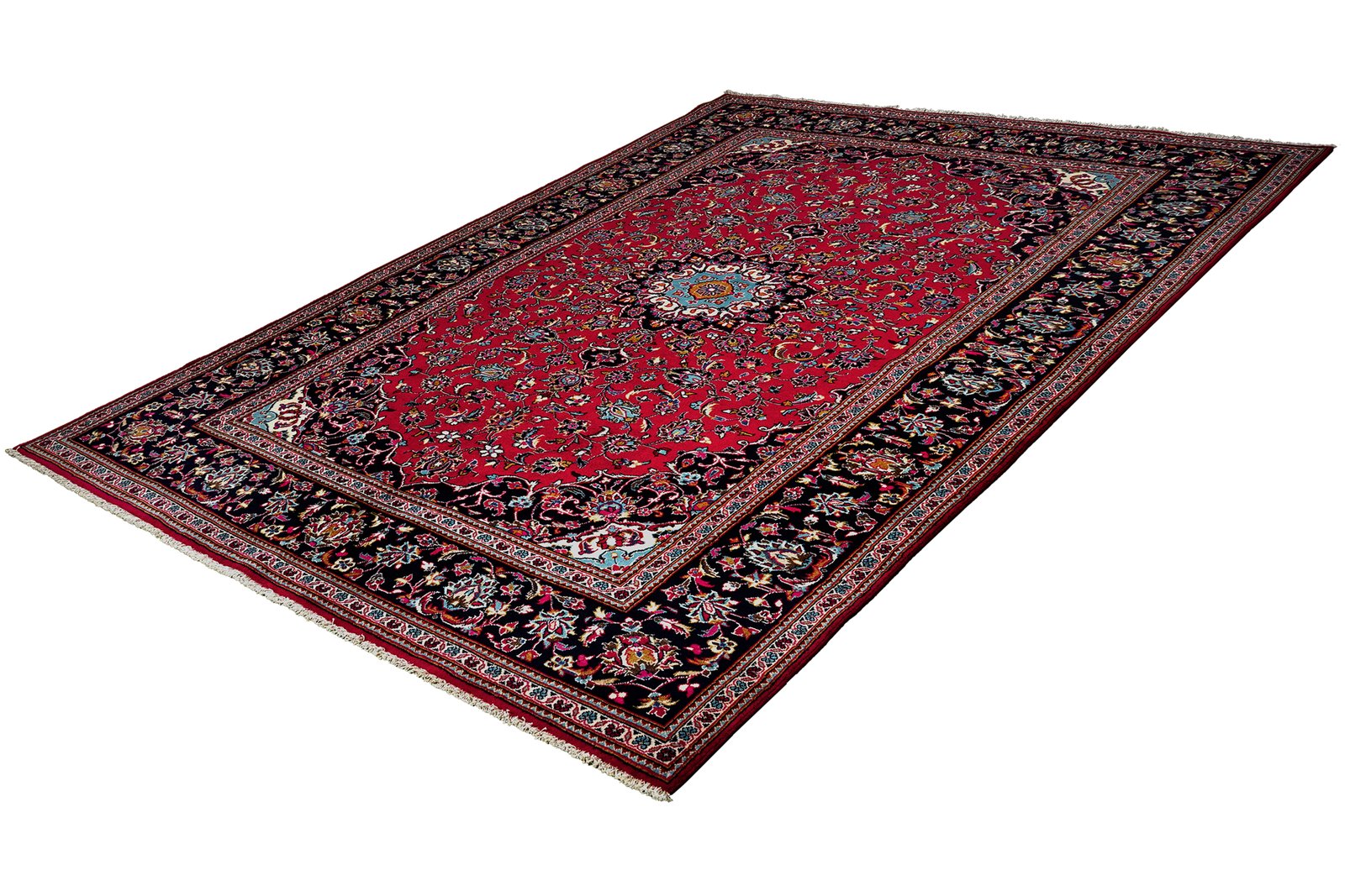 Ardakan — Hand-knotted, 197x295 cm, Red, 100% Virgin Wool | View 5