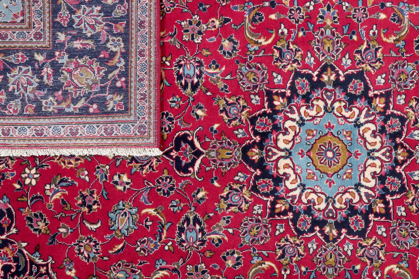 Ardakan — Hand-knotted, 197x295 cm, Red, 100% Virgin Wool | View 7