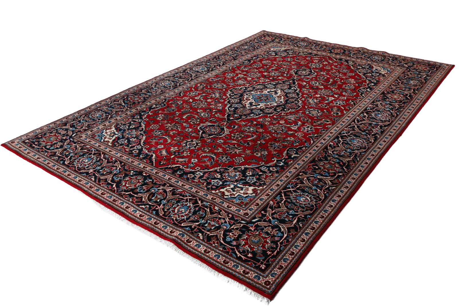 Ardakan — Hand-knotted, 196x306 cm, Red, 100% Virgin Wool | View 6