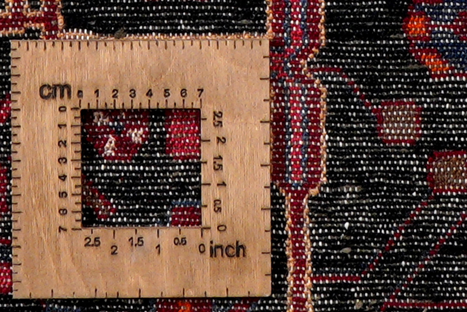 Nahavand — Handgefertigt, 252x145 cm, Rot, 100% Virgin Wool | View 9