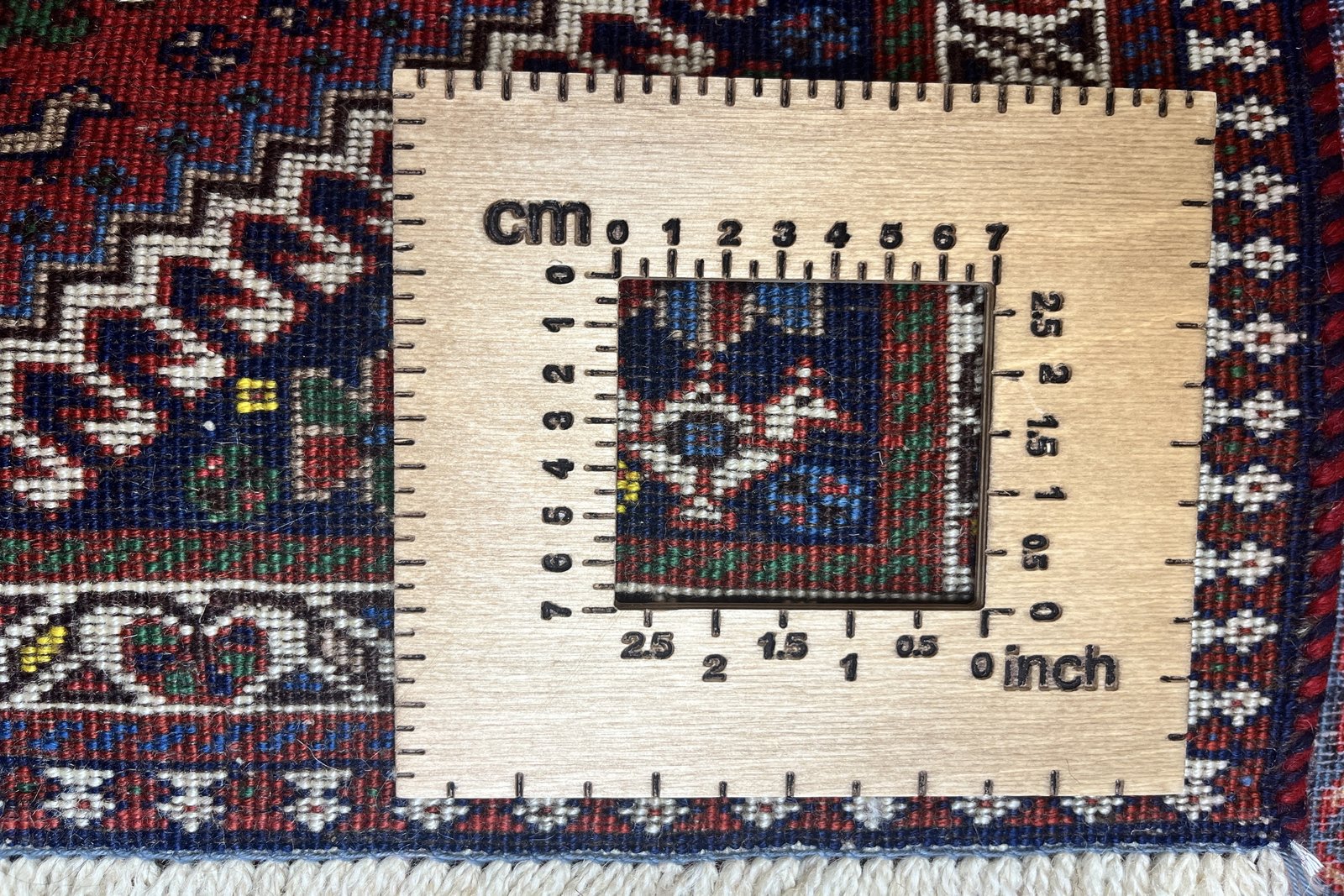 Yalameh — Hand-knotted, 53x152 cm, Blue, 100% Virgin Wool | View 11