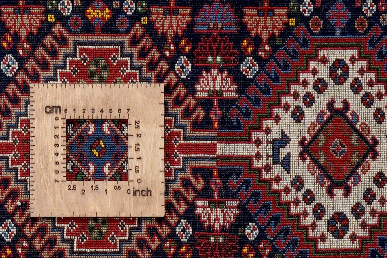Yalameh — Hand-knotted, 53x152 cm, Blue, 100% Virgin Wool | View 8