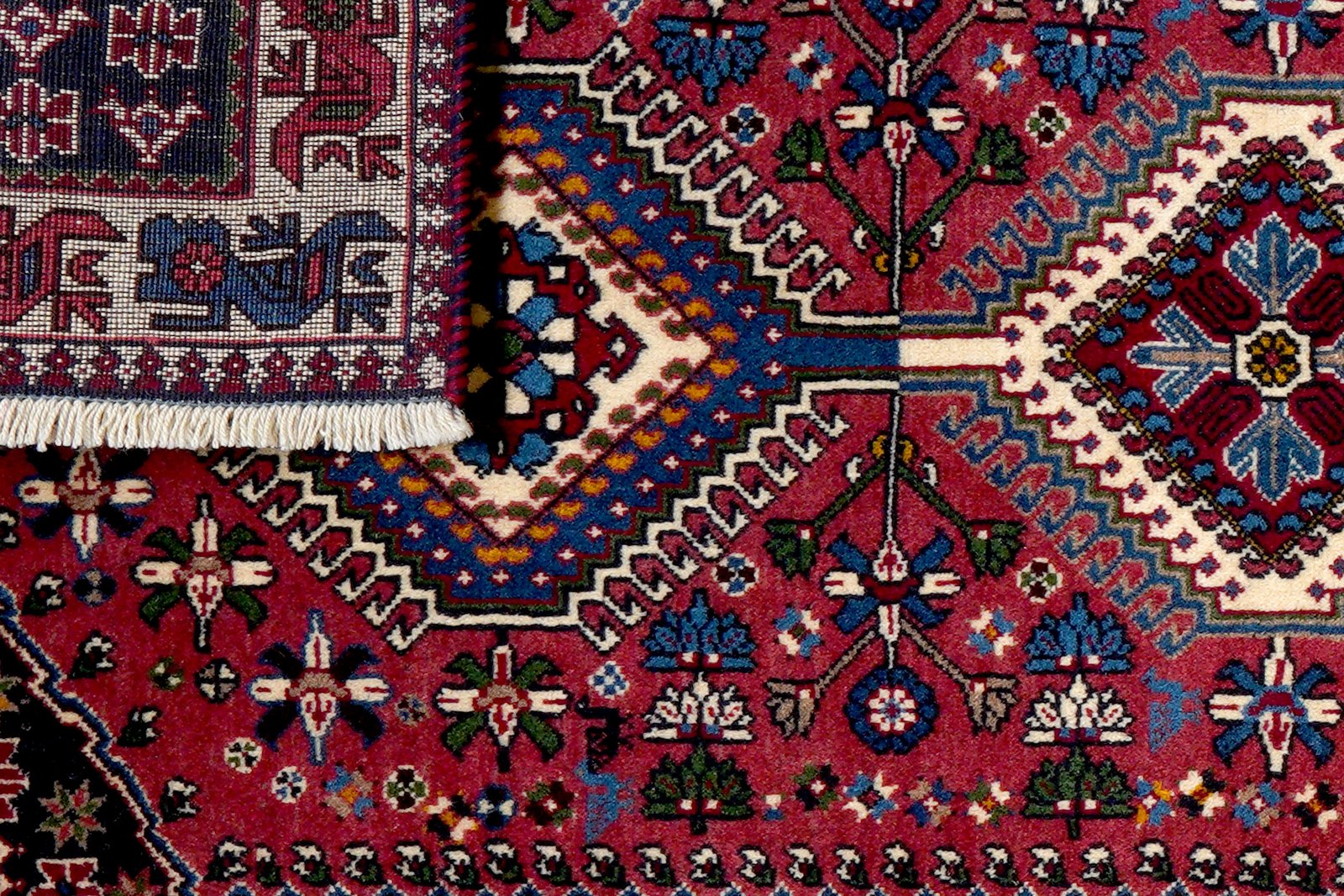 Yalameh — Hand-knotted, 85x304 cm, Red, 100% Virgin Wool | View 7