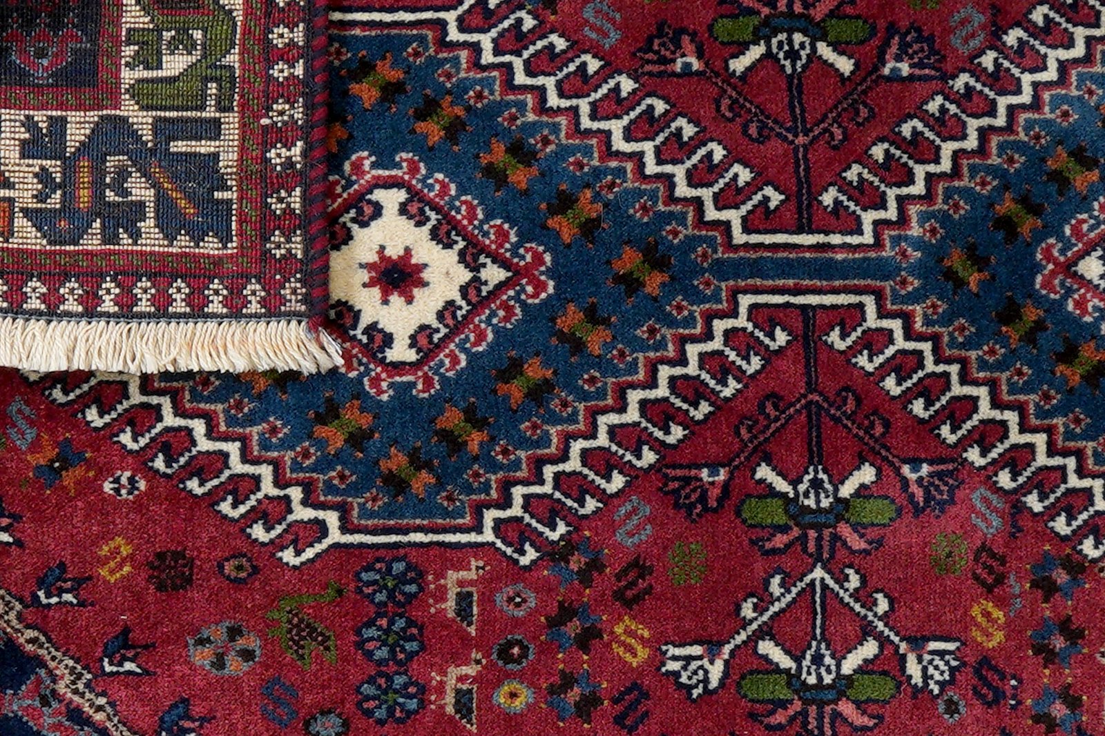 Yalameh — Hand-knotted, 81x128 cm, Multicolor, 100% Virgin Wool | View 7
