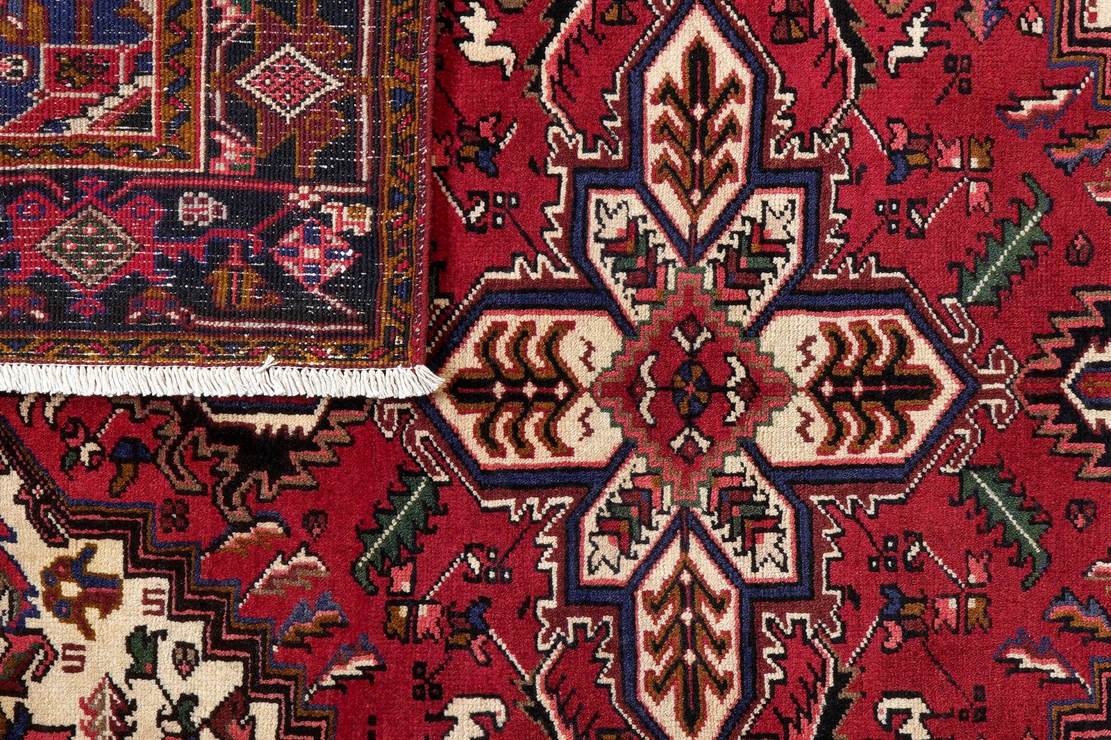 Mehrewan — Hand-knotted, 154x200 cm, Red, 100% Virgin Wool | View 7