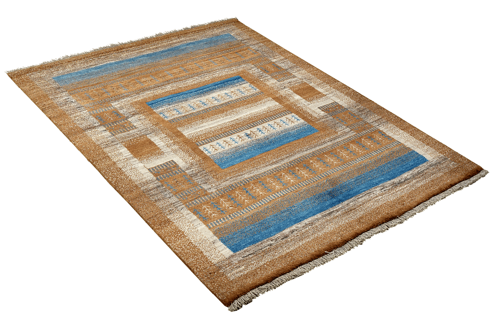 Gabbeh Sonnat — Hand-knotted, 149x200 cm, Brown, 100% Virgin Wool | View 4