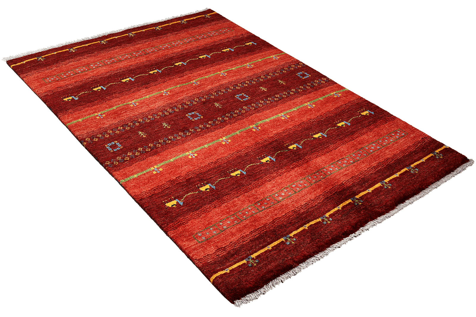 Rizbaf — Hand-knotted, 128x183 cm, Multicolor, 100% Virgin Wool | View 4