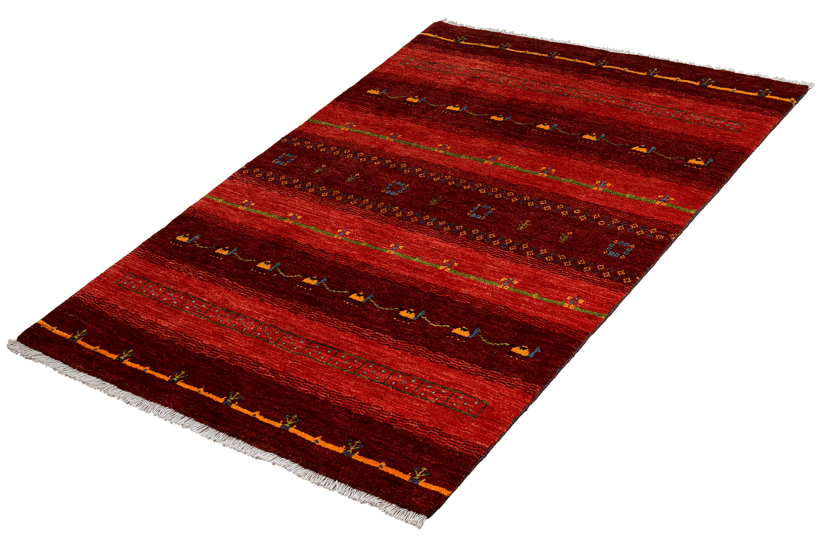 Rizbaf — Hand-knotted, 128x183 cm, Multicolor, 100% Virgin Wool | View 5