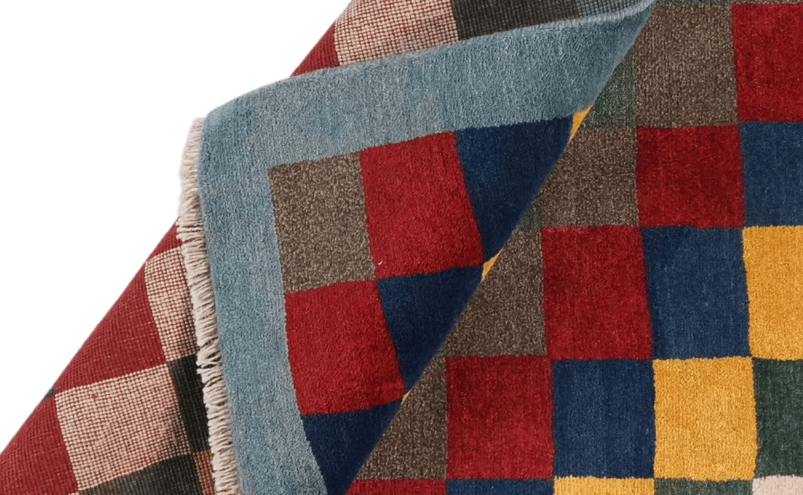 Rizbaf — Hand-knotted, 107x175 cm, Multicolor, 100% Virgin Wool | View 7